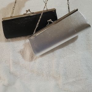 2 Elegant Dress Clutch Bags